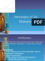 Oral Medications