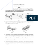 Department of Civil Engineering CEA 1120 - Tutorial Sheet # 9 Torsion