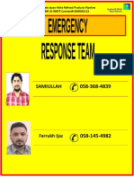 Emergency Response Team-SICIM