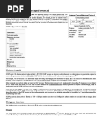 Internet Control Message Protocol: Technical Details Datagram Structure