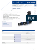 Ultrasonic Sensors For High Precision Detection of Clear and Transparent Objects