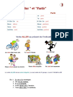 Le Verbe Aller Et Partir PDF