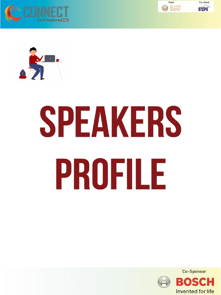 10386connect Coimbatore Speaker Profile PDF PDF Engineering