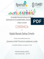 Emociones Limite Constancia PDF