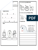 Evaluacion de Espanol Transicion