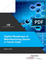 Digital Readiness of Manufacturing Sector in South India: March 2019