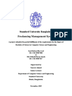 Freelancing Management System: Stamford University Bangladesh