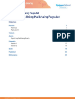 SG - FPL 11 - 12 Q1 0203 - Mga Uri NG Malikhaing Pagsulat PDF
