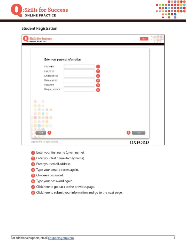 Student Registration Guide | PDF | Cyberspace | Computing
