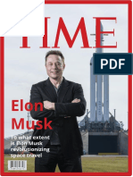 Elon Musk Time Cover