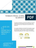 Temas Final Copa Kahoot