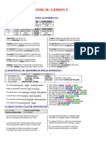 Grammar:: BOOK-30 / LESSON-1