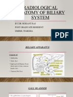 Radiological Anatomy of Biliary System