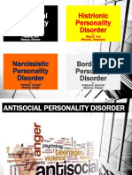 Psychiatry - Cluster B Personality Disorders