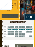 Service Blueprint For A Food & Beverage Business