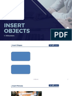 Insert Objects