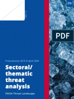 ETL2020 - Sectoral threat analysis A4