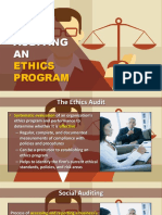 Values and Ethics Report