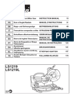 LS1219 LS1219L: en FR de It NL Es PT Da El TR