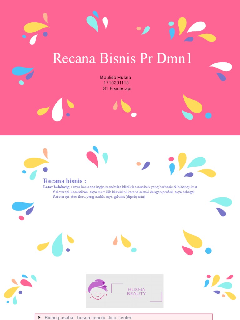 Maulida Husna 1710301118 Recana Bisnis DM | PDF