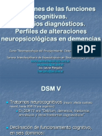 Alteraciones de Las Funciones Cognitivas. Criterios Diagnósticos. Perfiles de Alteraciones Nps en Demencias PDF