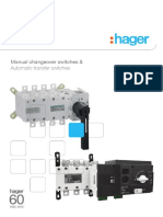 Manual Changeover Switches & Automatic Transfer Switches