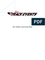 2011 Redline Track Events Rules
