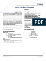 RT8015 2A 2MHz Synchronous Step-Down Regulator