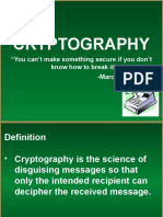 Cryptography: "You Can't Make Something Secure If You Don't Know How To Break It" - Marc Weber Tobias