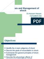 Diagnosis and Management of Shock: DR - Hossam Hassan Consultant and Assistant Prof D.E.M