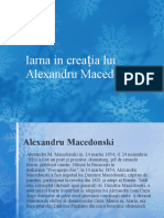 Iarna in Creația Lui Alexandru Macedonski