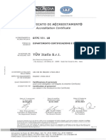 Certificato 077c Prs