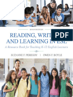 Reading Writing and Learning in Esl 2017 PDF