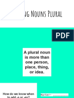 Making Nouns Plural