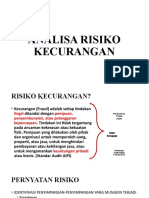 Analisa Risiko Kecurangan