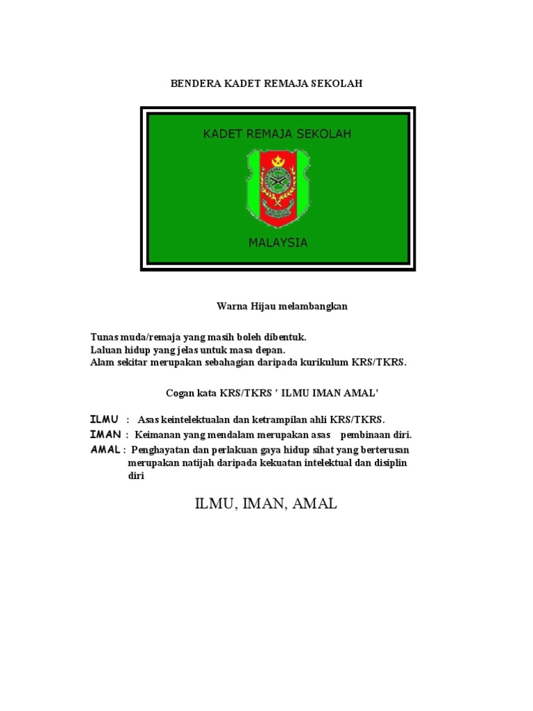Bendera Kadet Remaja Sekolah2 Pdf
