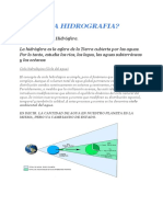 Qué Es La Hidrografia PDF