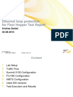 Ethernet Loop Protection For Flexi Hopper Test Report