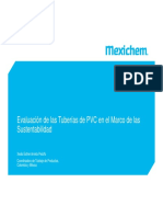 Evaluación de Las Tuberías de PVC en El Marco de La Sustentabilidad - ACV