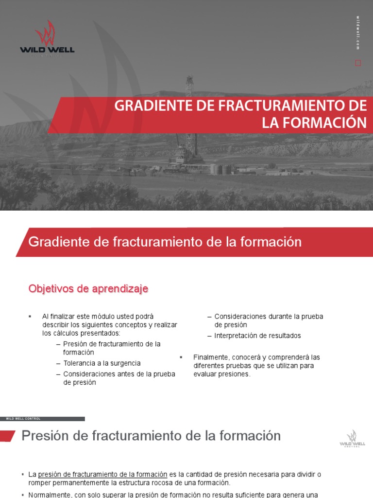 Pruebas de Fracturamiento y Fit-4 | PDF | Presión | Fluido