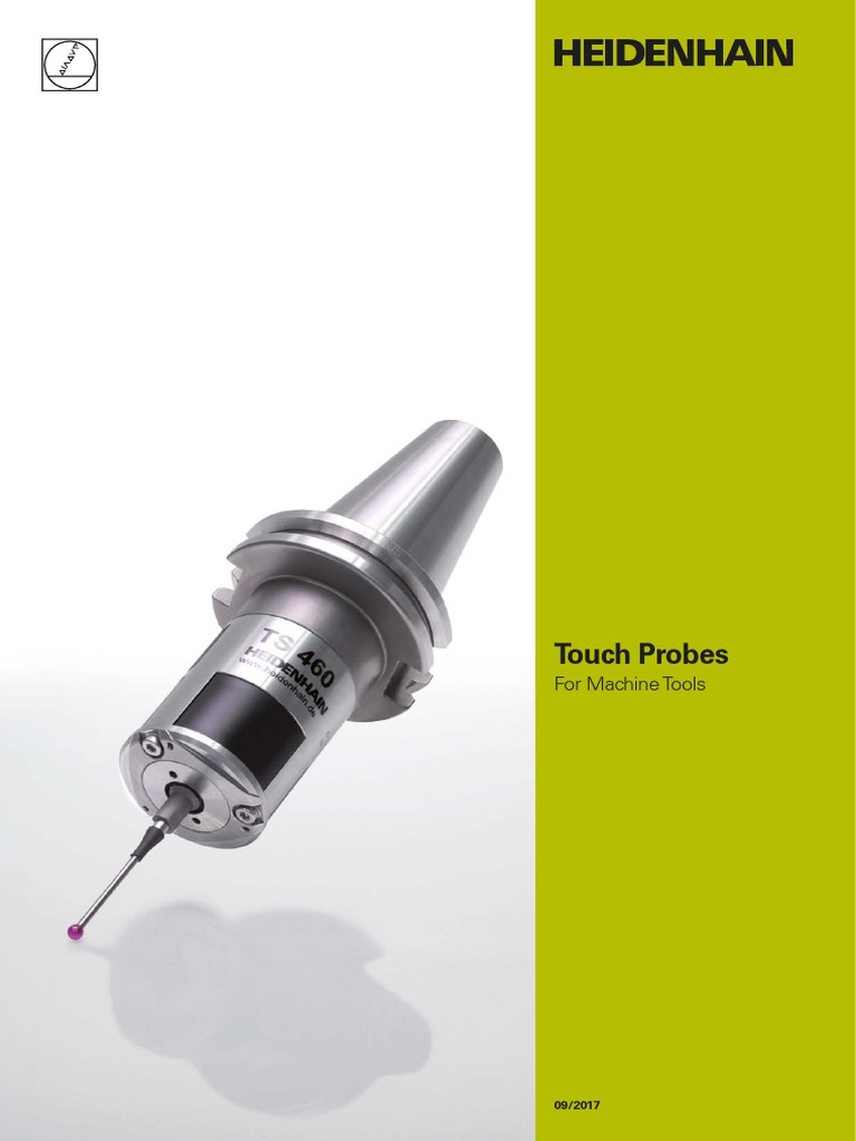 1113984-23 Touch Probes en PDF | PDF | Numerical Control | Machining