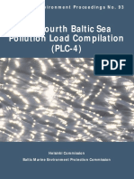 The Fourth Baltic Sea Pollution Load Compilation (PLC-4) BSEP 93