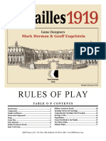 Rules of Play: Table O F Contents