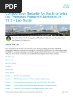 Collaboration Security For The Enterprise On-Premises Preferred Architecture 12.5 - Lab Guide