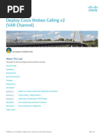 Deploy Cisco Webex Calling v2 VAR Channel - PDF