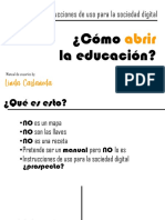 COMO ABRIR LA EDUCACION.pdf