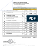 Cotizacion Remodelacion Oficina Principal