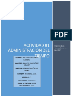 Administracion Del Tiempo