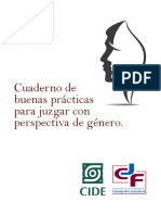 Cuaderno de Buenas Practicas para Juzgar Con Perspectiva de Genero