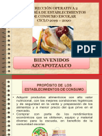AZCAPOTZALCO Presentacion de Establecimientos de Consumo Escolar 2019-2020.ppt
